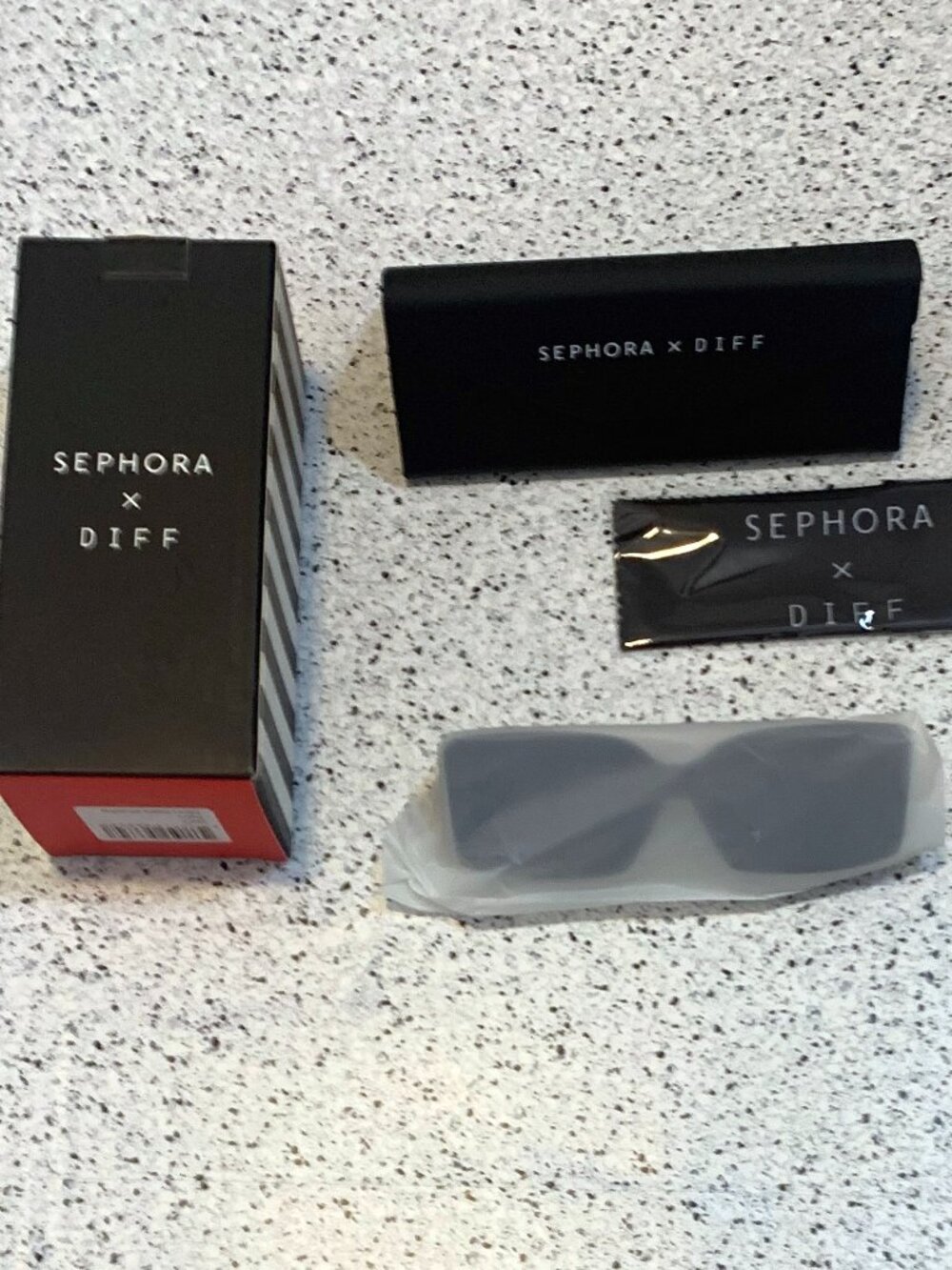 Sephora X Diff Sunglasses Hard Case NIB